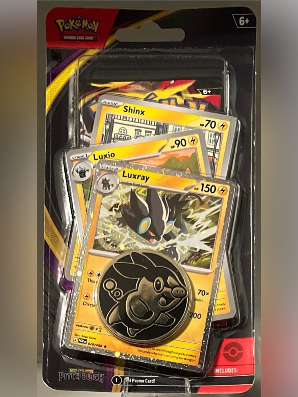 Pokémon TCG: Mega Evolution Pitch Black - Single Blister (LUXRAY)